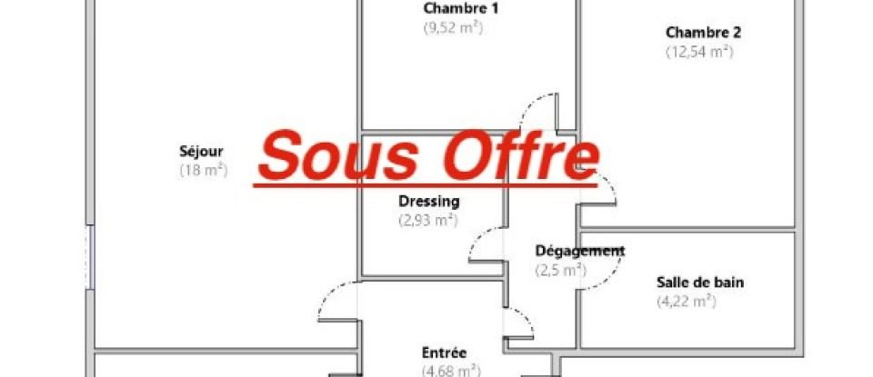 Vente Appartement 62m² 3 Pièces à Antibes (06600) - Iad France