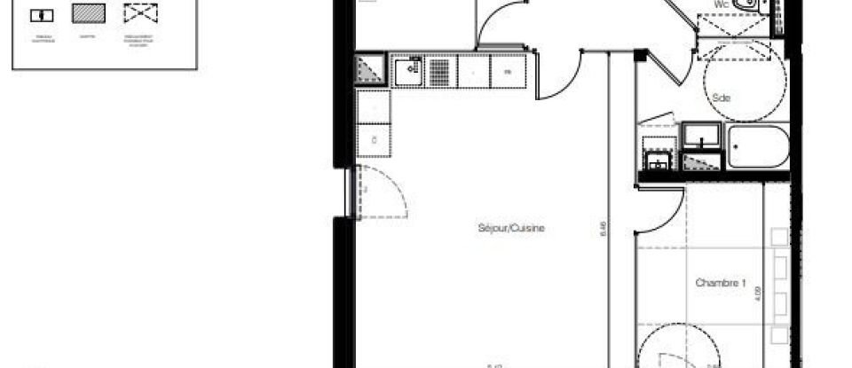 Appartement 4 pièces de 81 m² à Clisson (44190)