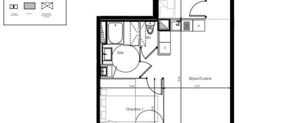 Appartement 3 pièces de 58 m² à Clisson (44190)