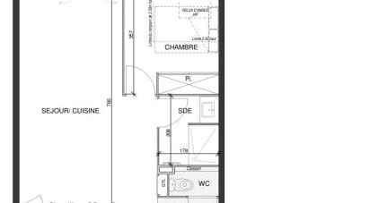 Apartment 2 rooms of 50 m² in Escalquens (31750)