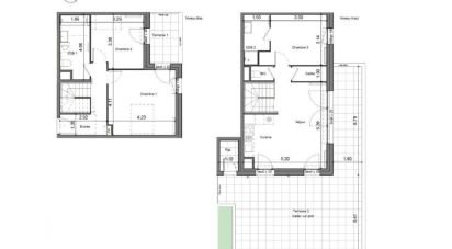 Apartment 4 rooms of 85 m² in La Norville (91290)