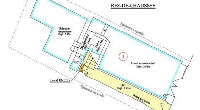 Retail property of 47 m² in Tourves (83170)