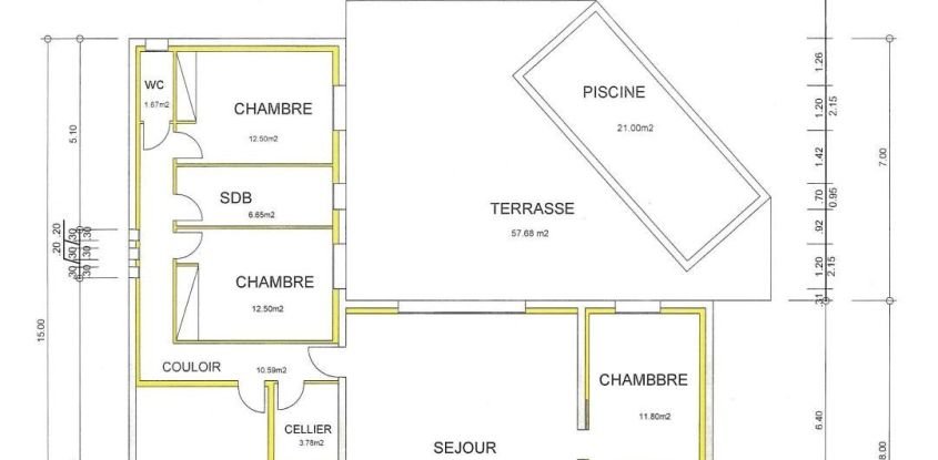 Terrain de 423 m² à Boutenac (11200)