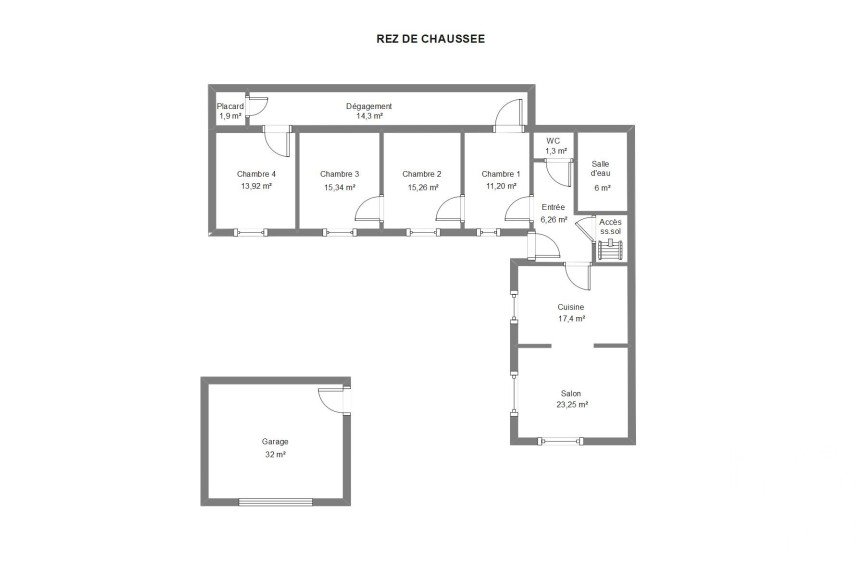 Maison 5 pièces de 124 m² à Bron (69500)
