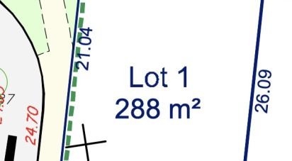 Land of 288 m² in Ferrières (17170)