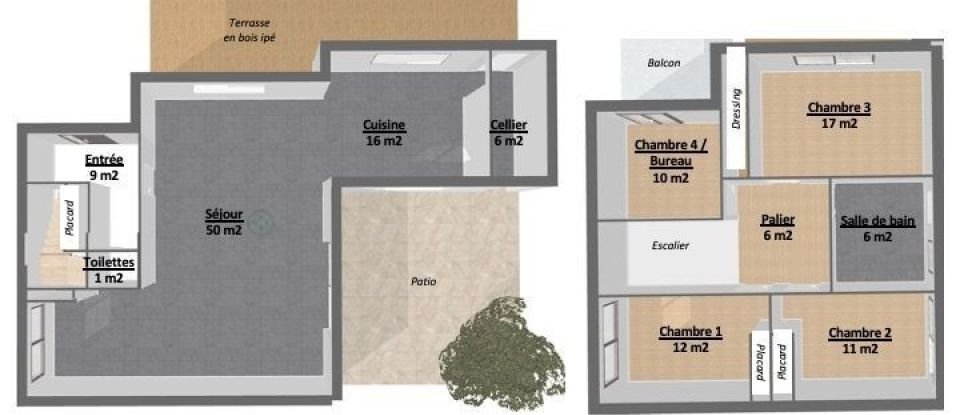 Maison 5 pièces de 144 m² à Toulouse (31400)