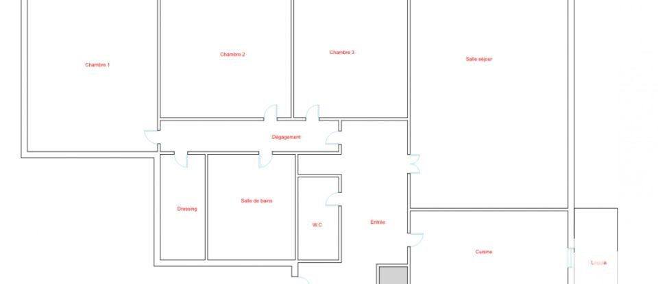 Appartement 4 pièces de 80 m² à Seyssins (38180)