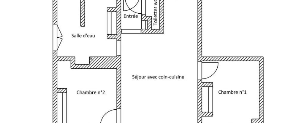 Appartement 3 pièces de 60 m² à Saint-Maime (04300)