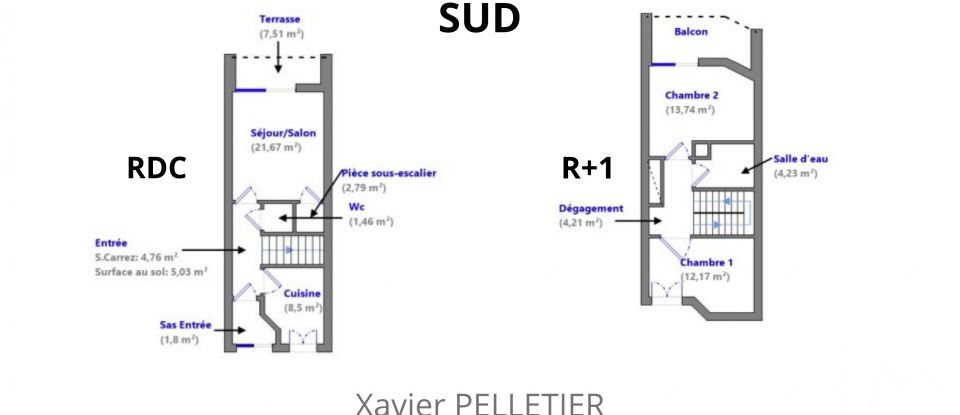 Apartment 3 rooms of 71 m² in Mèze (34140)