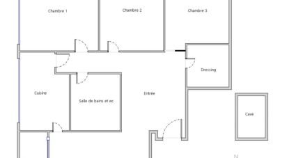 Appartement 4 pièces de 80 m² à Les Pennes-Mirabeau (13170)