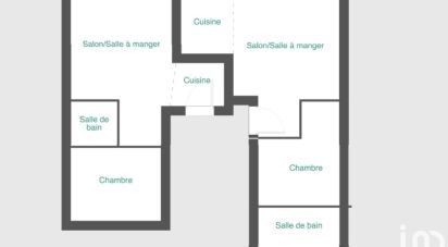 Apartment 4 rooms of 56 m² in Asnières-sur-Seine (92600)