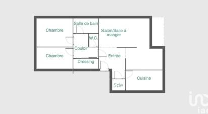 Apartment 4 rooms of 80 m² in Gennevilliers (92230)