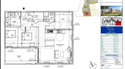 Appartement 4 pièces de 97 m² à Vif (38450)