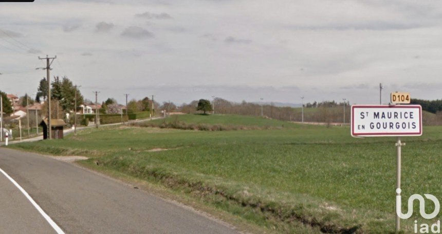 Land of 1,000 m² in Saint-Maurice-en-Gourgois (42240)