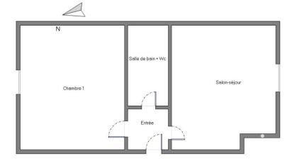 Apartment 2 rooms of 27 m² in Brest (29200)