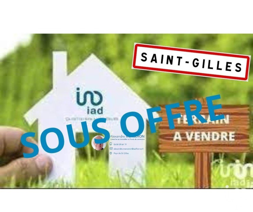Land of 372 m² in Saint-Gilles-Croix-de-Vie (85800)