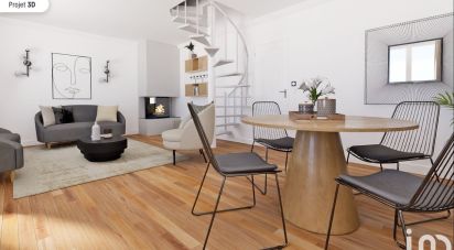Duplex 3 rooms of 83 m² in Suresnes (92150)