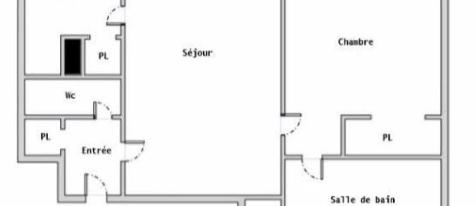 Apartment 2 rooms of 50 m² in Bagnolet (93170)