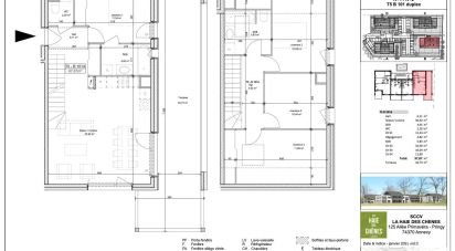 Apartment 5 rooms of 97 m² in Sales (74150)