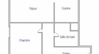 Appartement 2 pièces de 47 m² à Bagnolet (93170)