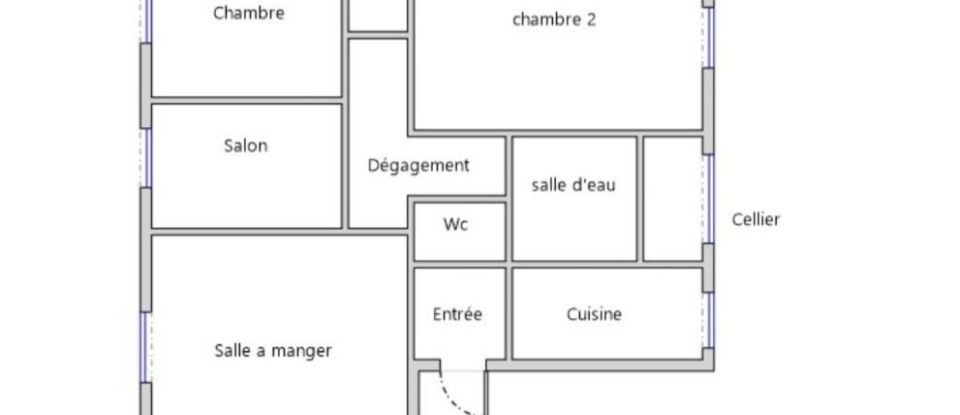 Apartment 4 rooms of 68 m² in Montrouge (92120)