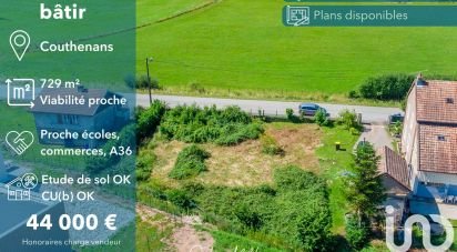 Land of 729 m² in Couthenans (70400)