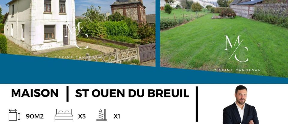 Maison 4 pièces de 90 m² à Saint-Ouen-du-Breuil (76890)