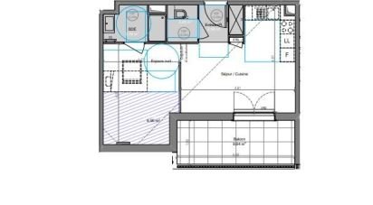 Appartement 1 pièce de 34 m² à Cogolin (83310)