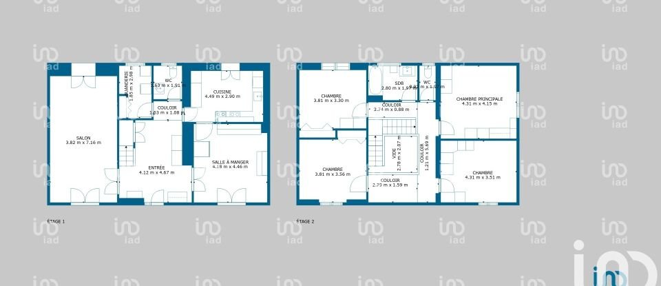 Maison 6 pièces de 150 m² à - (01260)