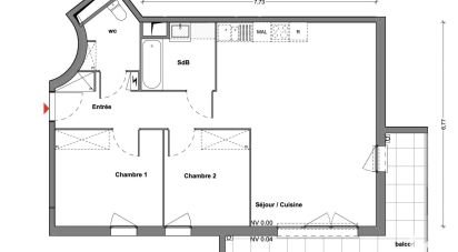 Appartement 3 pièces de 69 m² à Créteil (94000)
