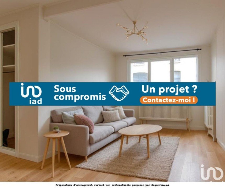 Appartement 1 pièce de 35 m² à Boulogne-Billancourt (92100)