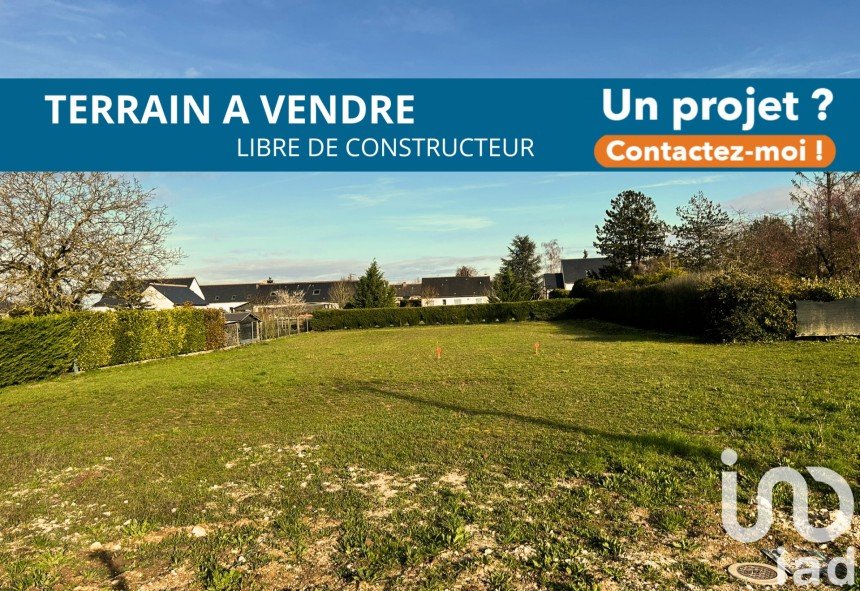 Terrain de 1 076 m² à Cigogné (37310)