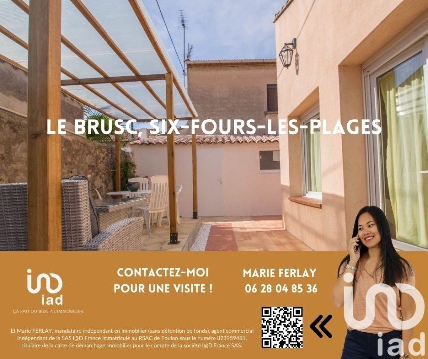 Town house 2 rooms of 50 m² in Six-Fours-les-Plages (83140)