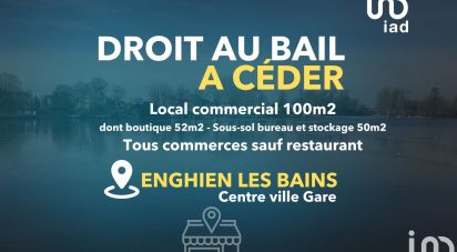Retail property of 100 m² in Enghien-les-Bains (95880)