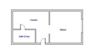 Apartment 1 room of 25 m² in Bois-Colombes (92270)
