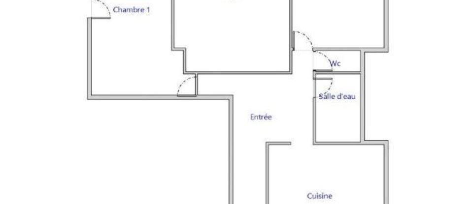 Apartment 3 rooms of 68 m² in Marseille (13002)