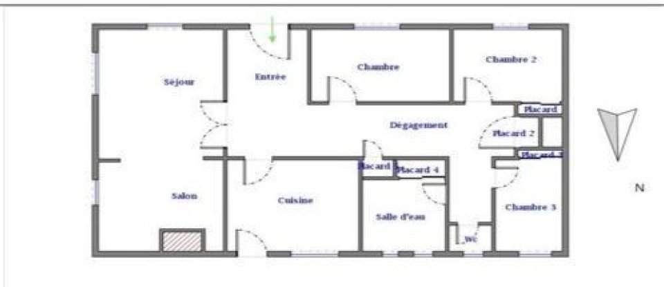 Maison 4 pièces de 115 m² à Chis (65800)