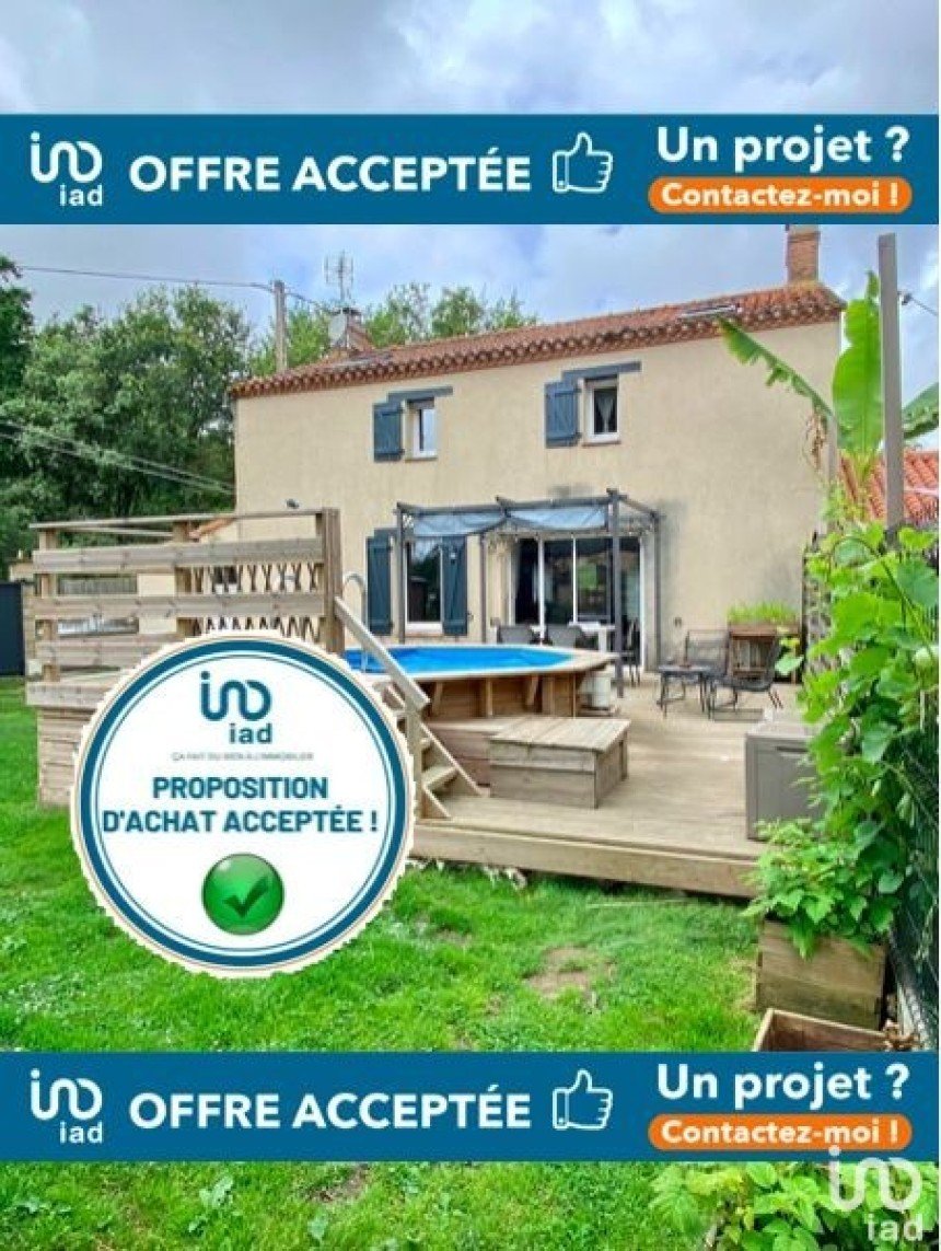 Village house 5 rooms of 103 m² in Saint-Hilaire-de-Chaléons (44680)