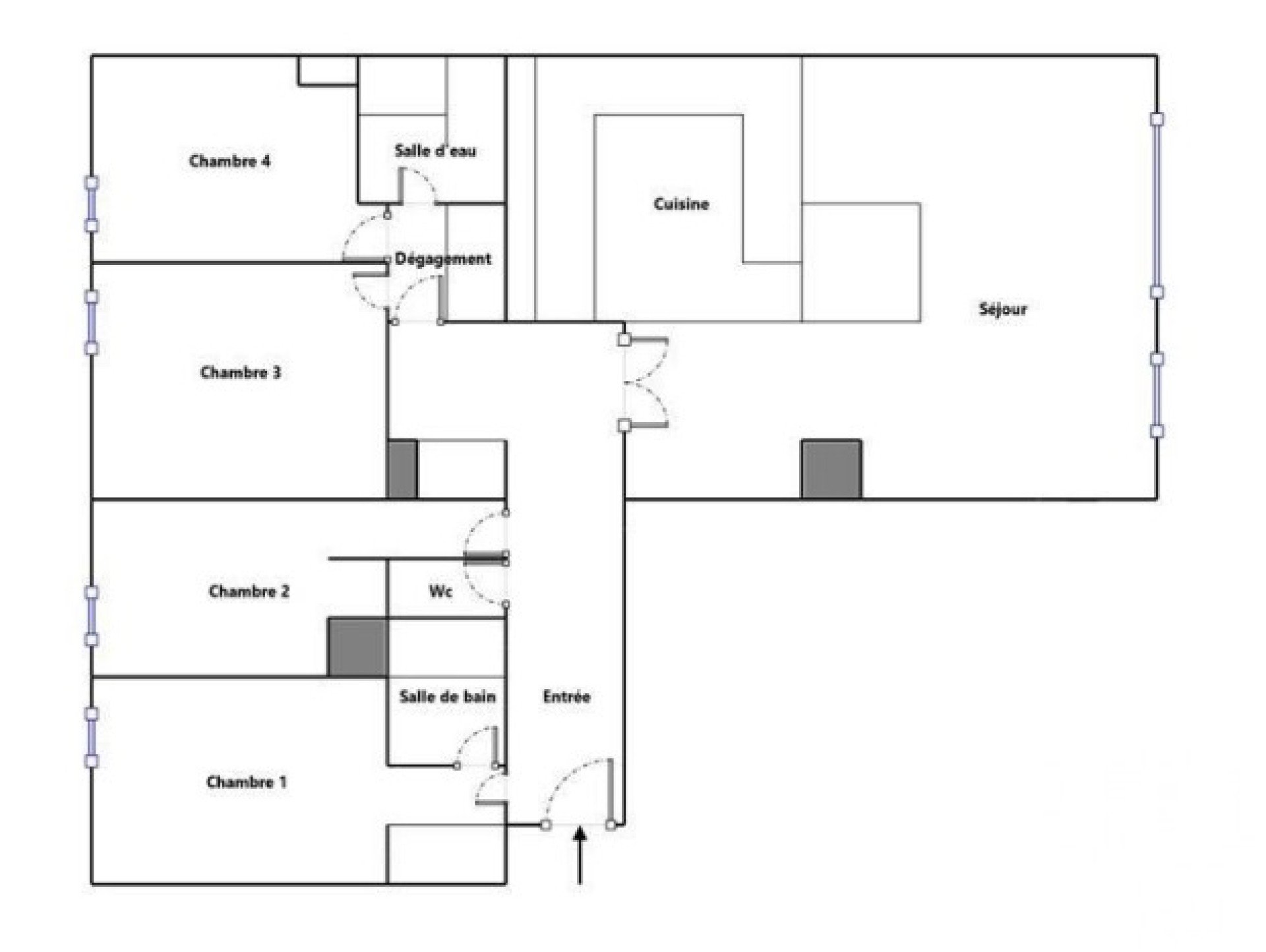 Appartement a louer suresnes - 5 pièce(s) - 110 m2 - Surfyn