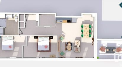 Appartement 3 pièces de 68 m² à Amiens (80000)