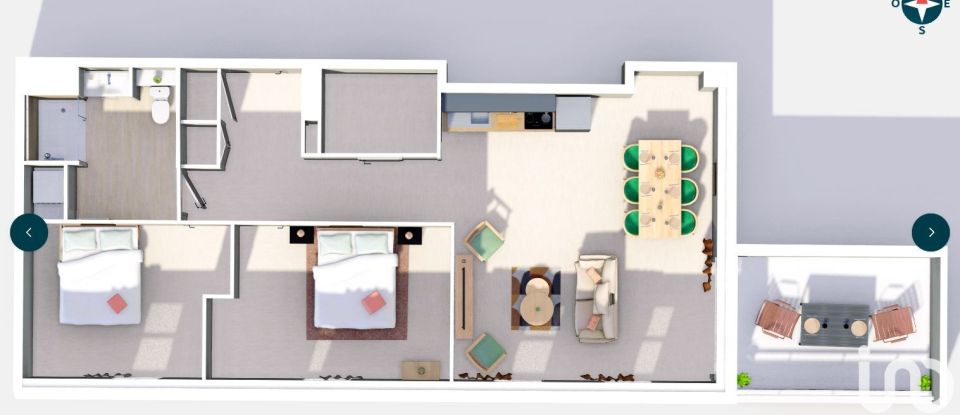 Apartment 3 rooms of 68 m² in Amiens (80000)