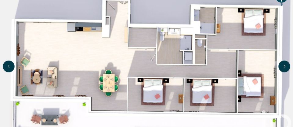 Apartment 5 rooms of 137 m² in Amiens (80000)