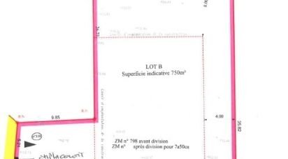 Land of 750 m² in - (91530)