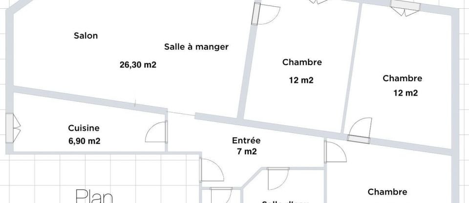 Apartment 4 rooms of 79 m² in Charenton-le-Pont (94220)
