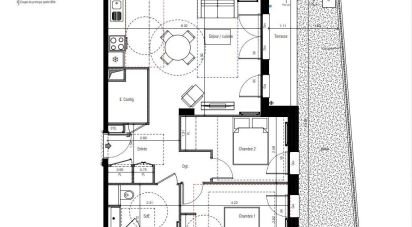 Appartement 3 pièces de 63 m² à Vanves (92170)