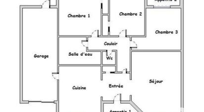 House 4 rooms of 78 m² in Bonneuil-Matours (86210)