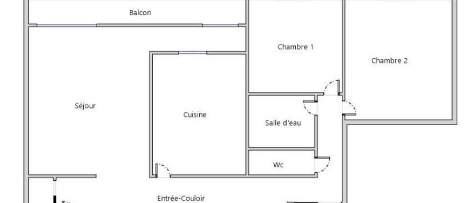 Appartement 4 pièces de 71 m² à Le Havre (76600)