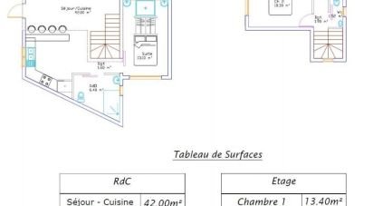 Maison 4 pièces de 90 m² à Saint-Pierre (97410)