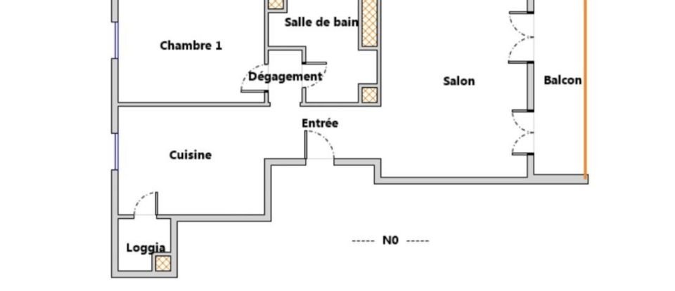 Appartement 2 pièces de 53 m² à Carnoux-en-Provence (13470)