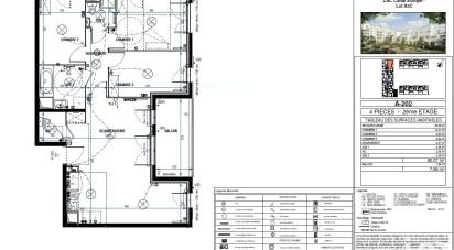 Appartement 4 pièces de 80 m² à - (91080)